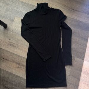 Urban Outfitters Black Long Sleeve Dress
